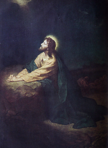 Christ in the Garden of Gethsemane by Heinrich Hofmann