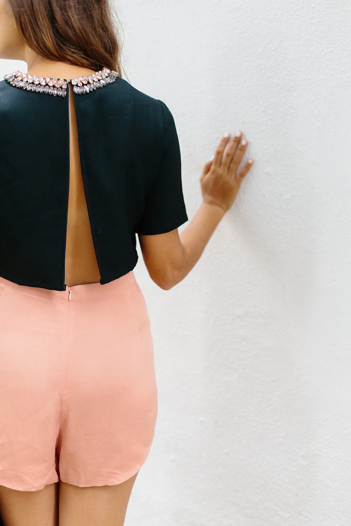 Before & After: The Backless Crop Top