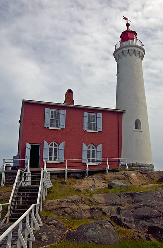 Fort Rodd in Victoria: the Lighthouse