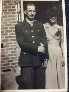 Grampa and Gramma on Their Wedding Day