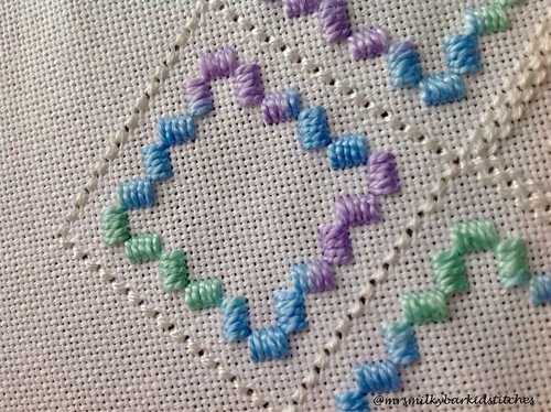 Confetti of Hardanger - Doubled Back Stitch