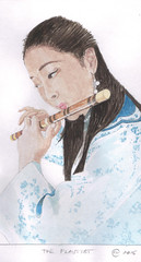 Horizontal Flute; China