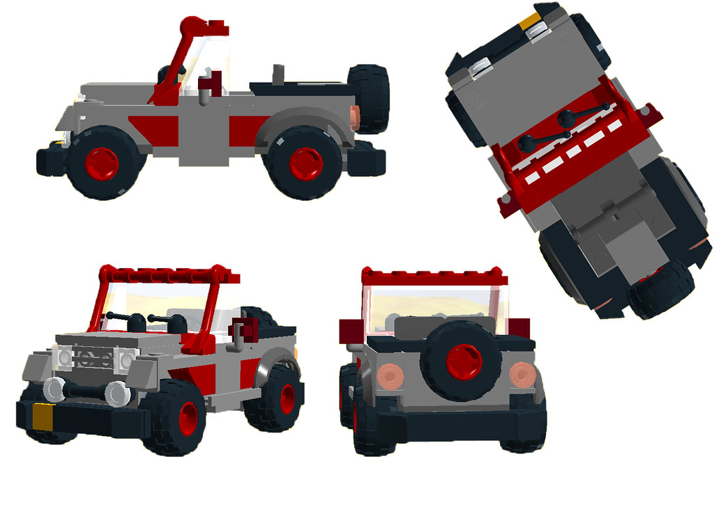 LEGO Jurassic Park Jeep