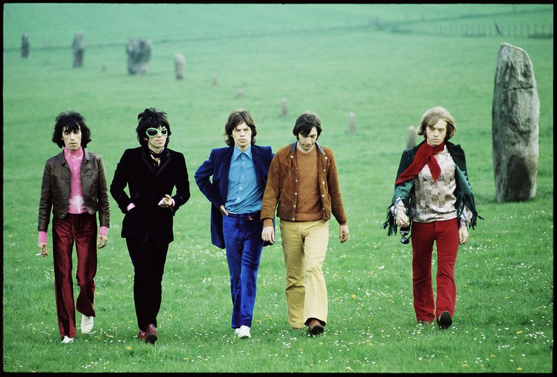 PAC, Milano. Rolling Stones Avebury Hill 1968 ® David Bailey