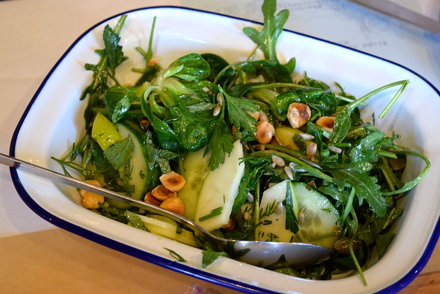 Apple, Cucumber & Hazelnut Salad by Anna Hedworth