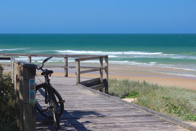 Marcoola Beach and bike