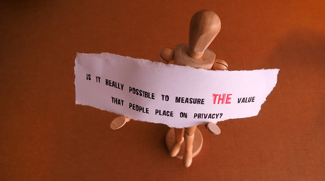the value of privacy