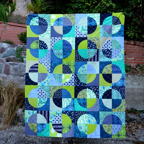 Blue and Green quilt