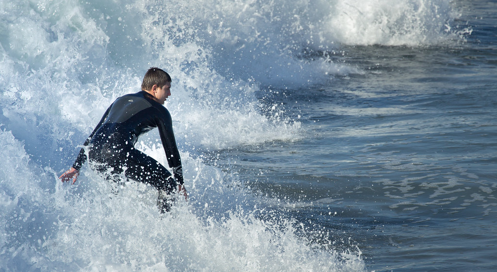 Surfer, Ocean Beach