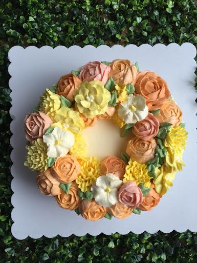 Floral Cake by Charlene Cheong