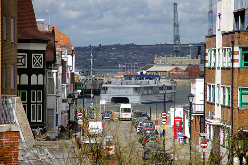 street old ferry harbour isleofwight portsmouth passenger broad jainbow