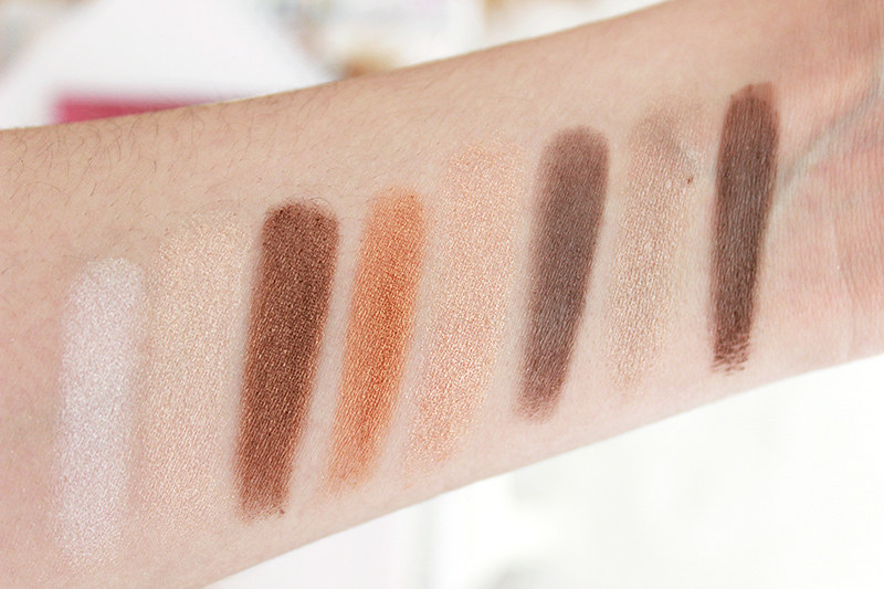 Swatches Clinique Wear Everywhere Nudes Palette (new 2015)