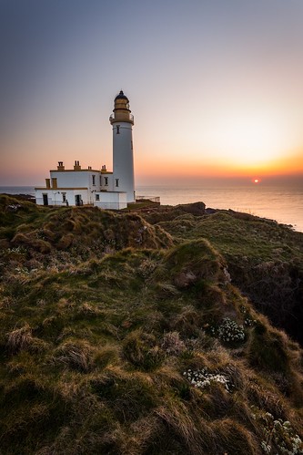 sunset lighthouse golf coast scotland ayrshire turnberry ayrshirecoast