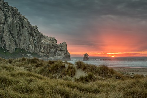 california sunset seascape beach landscape coast shore morrobay morro morrorock morrostrand morrostrandstatebeach