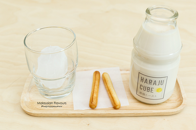 Haraju Cube Empire Damansara butterscotch haraju milk