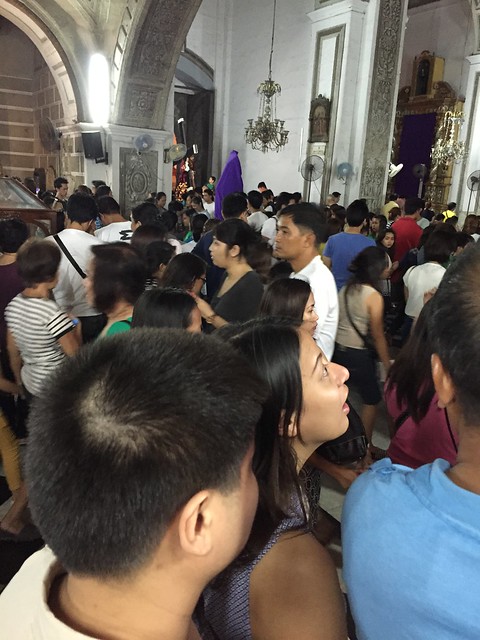 Inside San Agustin Church, April 2, 2015