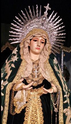 Diadema 1997 Virgen de la Esperanza. Bollullos Par del Condado