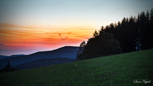 sunset landscape bayern tramonto peace sonnenuntergang pace landschaft colori lam paesaggio passeggiata