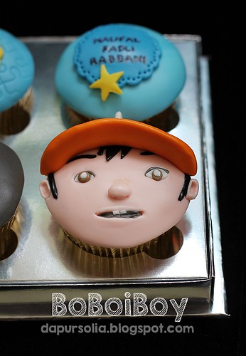 BoBoiBoy Cupcake Set