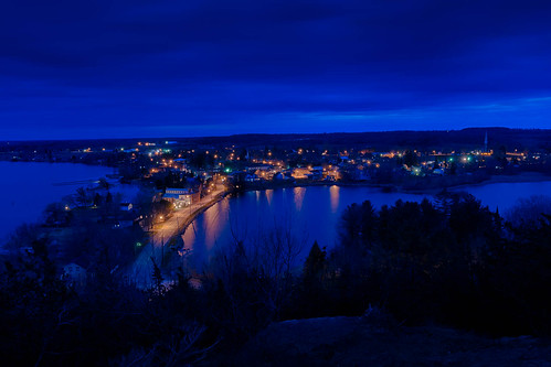 nightphotography ontario canada night bluehour westport merrickville