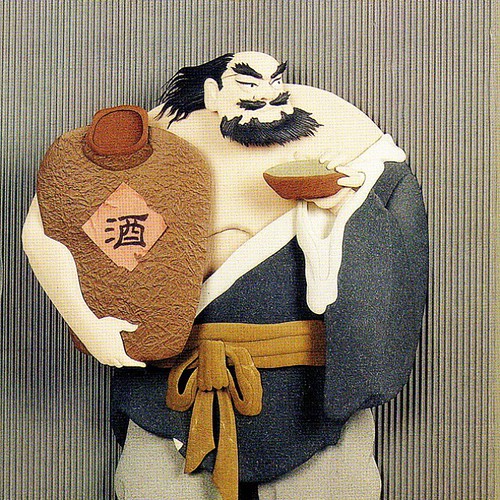 Paper Sculpture Character by Ching Fang Wu