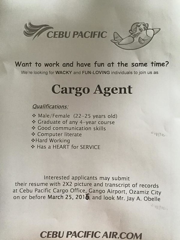 Cargo agent resume