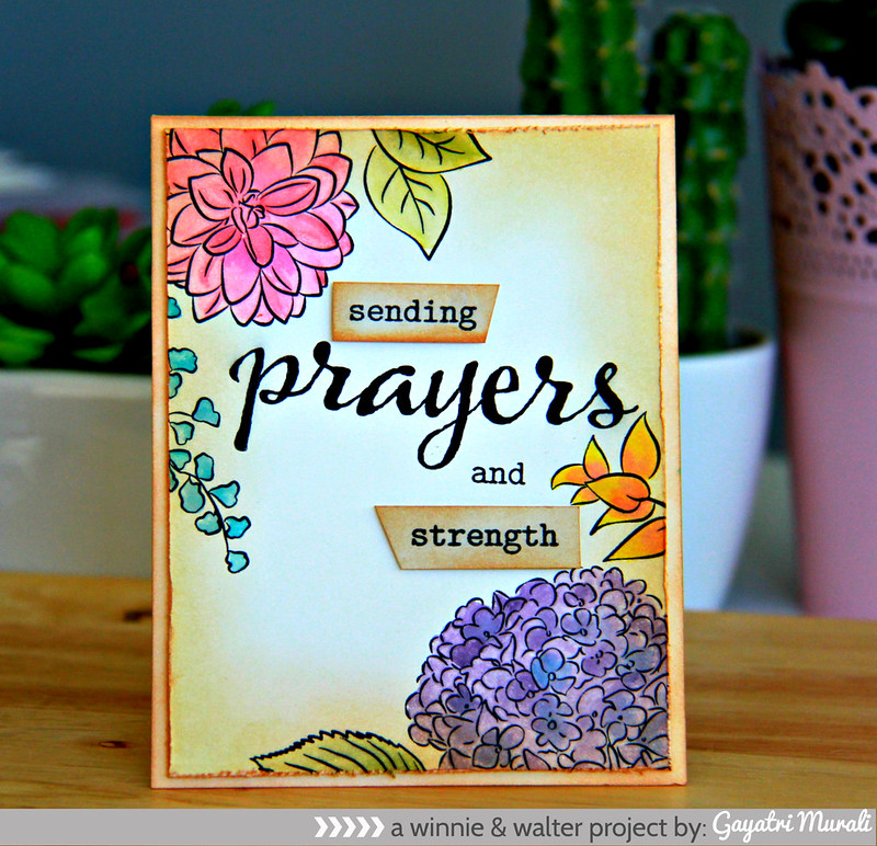 Prayers card day 1