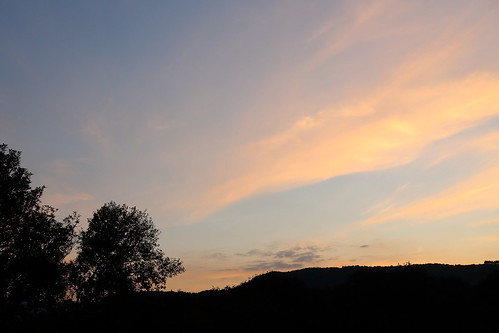 trees sunset pordosol brazil sky nature silhouette brasil clouds landscape hills riograndedosul clourful trêsforquilhas