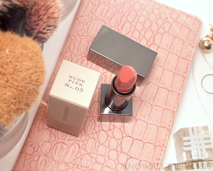 burberry kisses hydrating lipstick- no 5 nude pink (4)