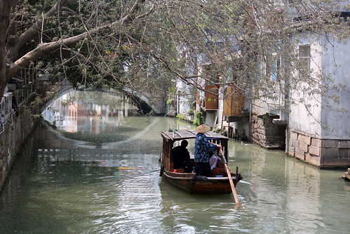china venice water boat canal asia venecia venezia channel aigua xina pingjiang