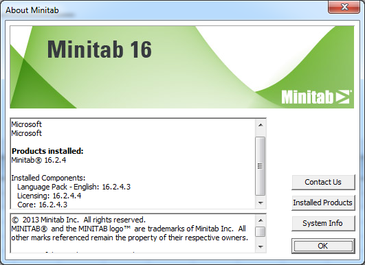 Minitab 17   -  3