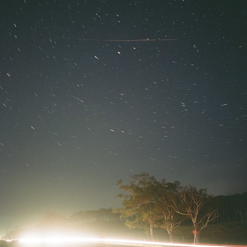 sky film night star yashicamat124g nanae pro400h