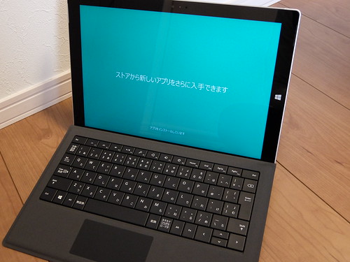 Surface Pro 3の電源ON