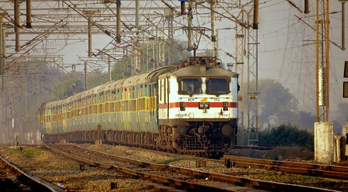 garibrath express wap7 railfanning indian railways