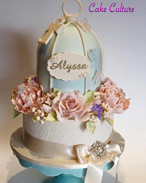 Gorgeous Birdcage Cake by Cake Culture