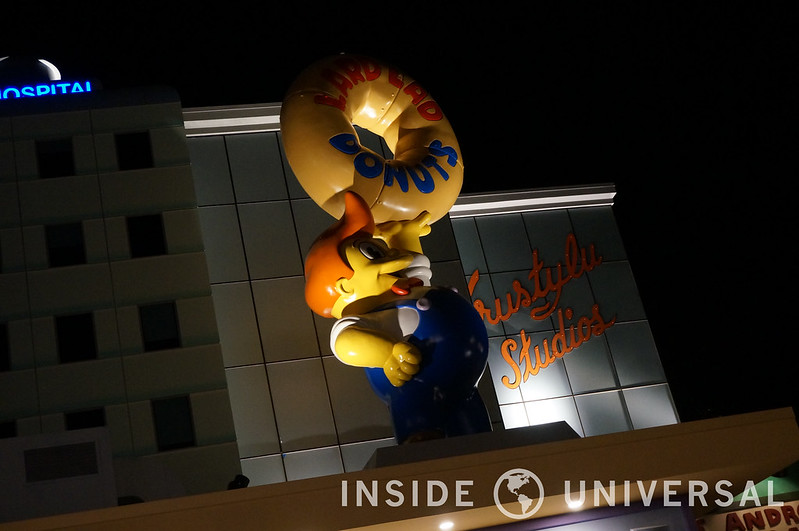 First Look: Springfield at Night at Universal Studios Hollywood