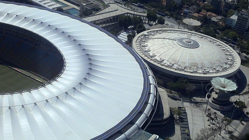 brazil brasil riodejaneiro aerialview estádio maracanã maraca soccerstadium brunodipolto