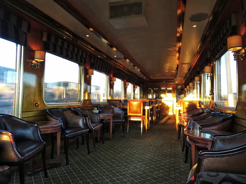 On Board the Blue Train: Travelling in South African Luxury