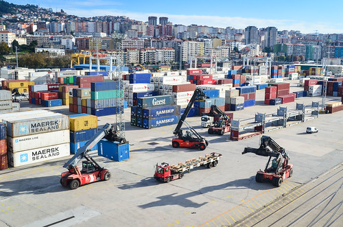 Container terminal, port of Vigo