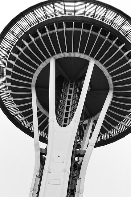 Up the Space Needle