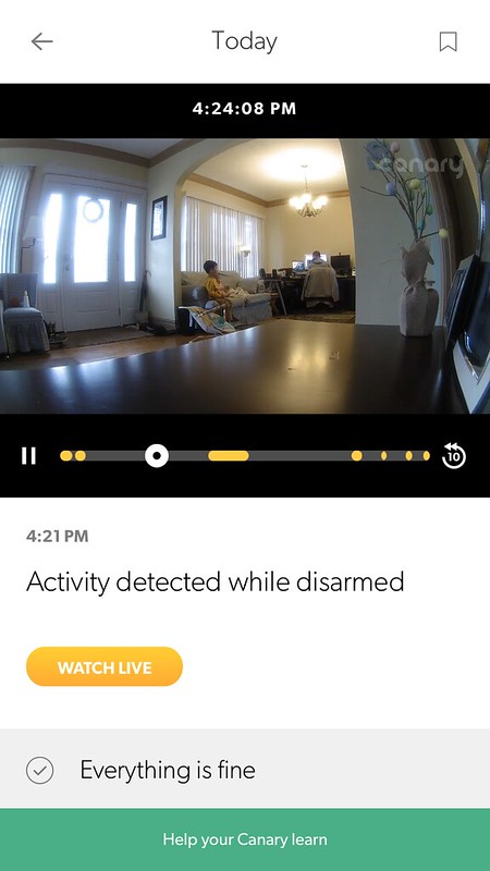 Canary watch video