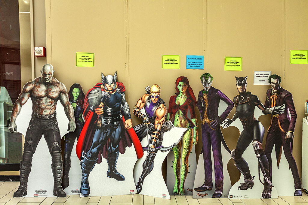 Comics-characters-in-Valco--Cupertino