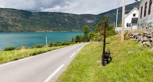 luster natur norge norway ornes sognogfjordane urnes fjord väg