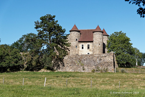 architecture auvergne castle château puydedôme france