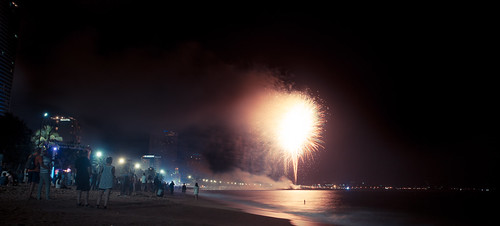 new longexposure travel light panorama beach night landscape happy asia fireworks year vietnam traveling tet trang nha