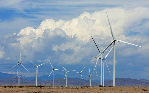 風力發電裝置。來源：J. N. Stuart