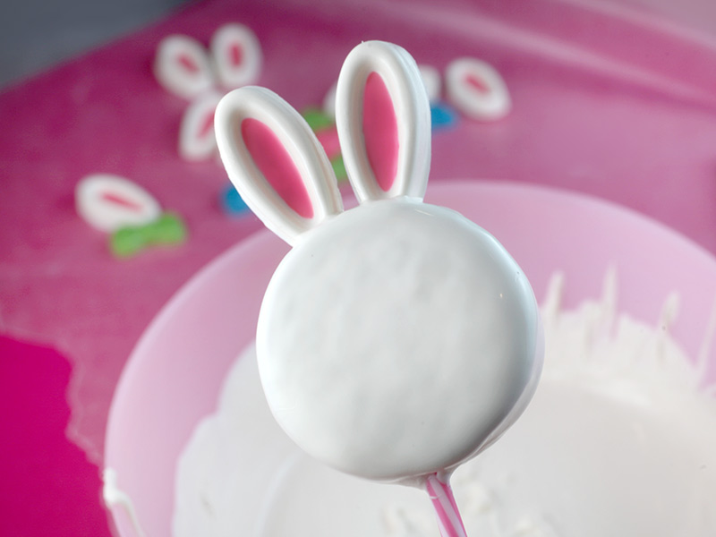 Dipping Bunny Cookies