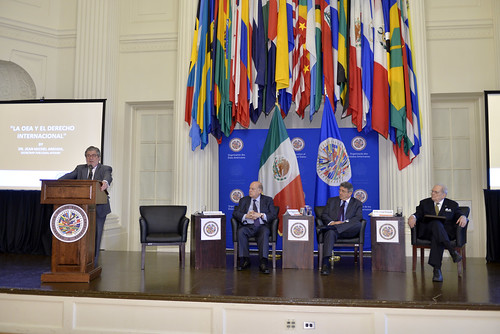 OAS Secretary General Presented Book on the History of Inter-American Law