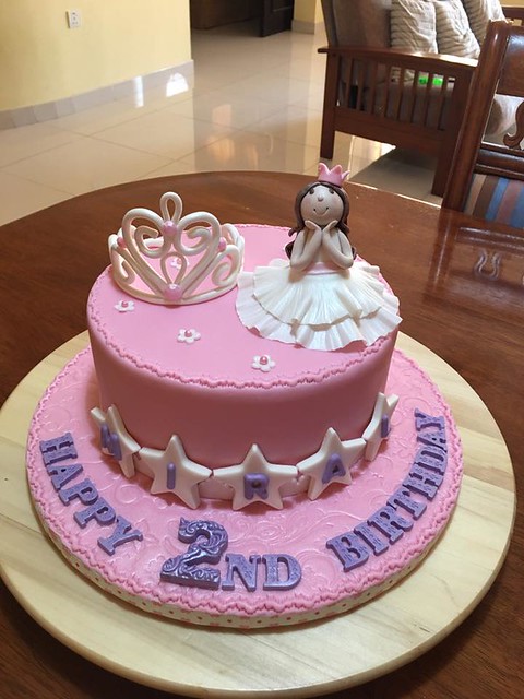 Princess Cake in Pink and Purple from Jac Palma Pua of Not Just Cakes by Jac