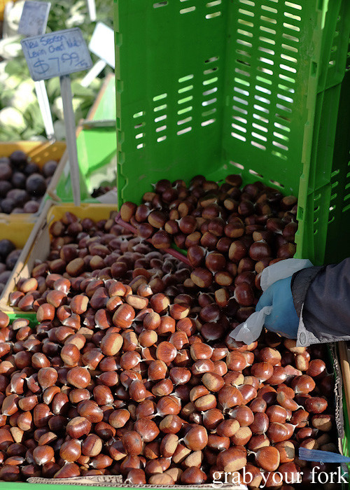 Chestnuts at Harbourside Market, Wellington